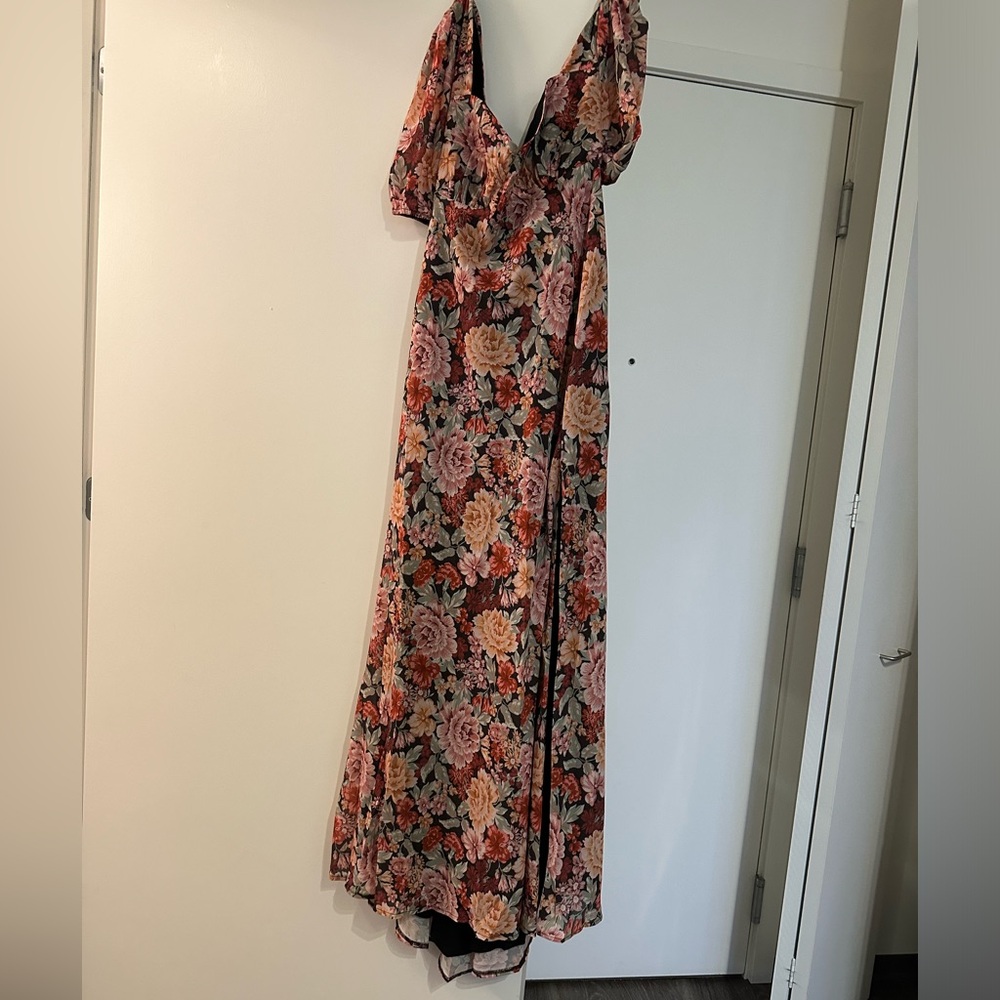 Lorie maxi dress- Boho chic Showpo maxi dress with slit and tie back